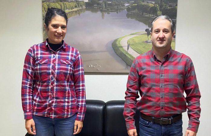 Se reúnen hugo aguirre y nueva delegada del bienestar