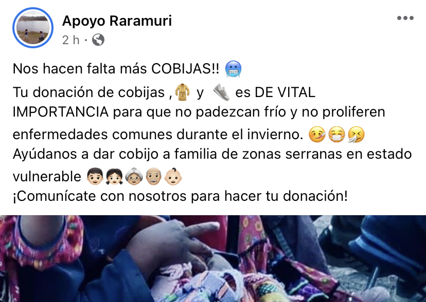 En facebook