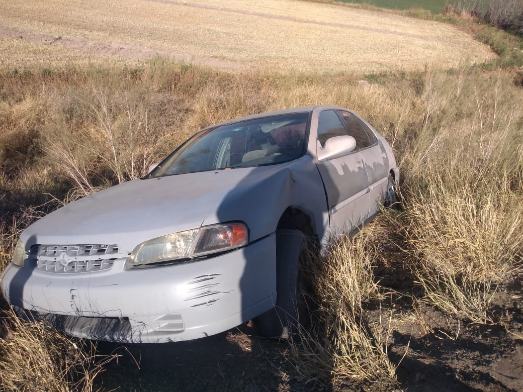 El conductor salió por su propio pie 