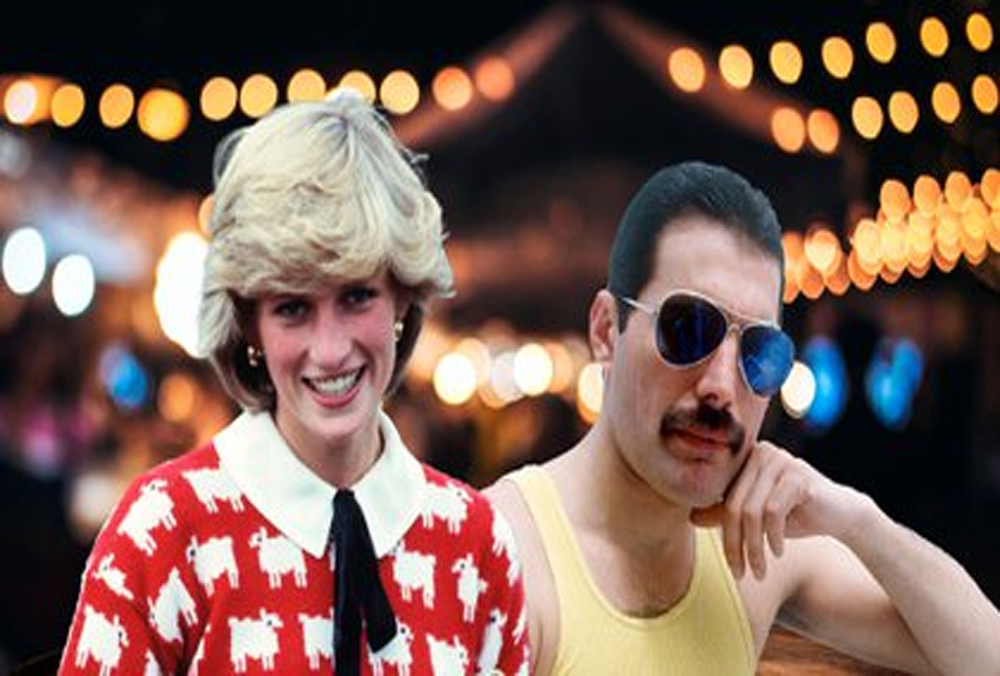 Lady Di y Freddie Mercury