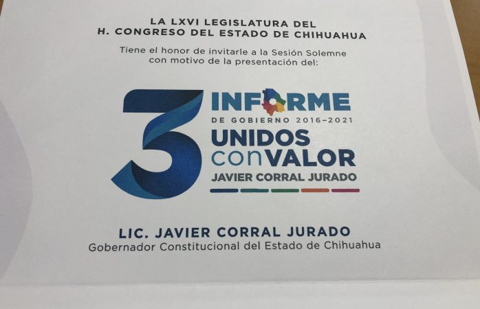 Reparten invitaciones para tercer informe de gobierno | La Opción de ...