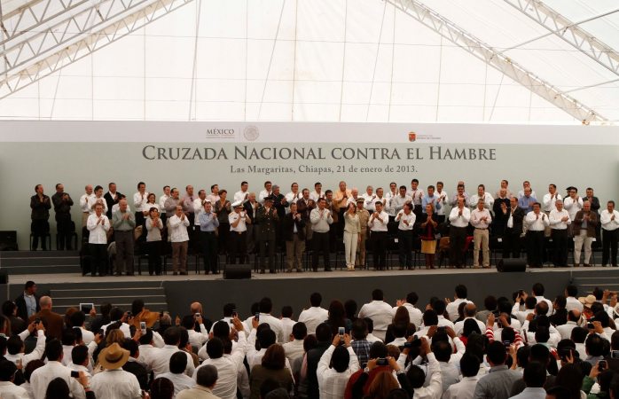 Informa asf que cruzada contra el hambre, beneficio a sólo 0.1% de pobres