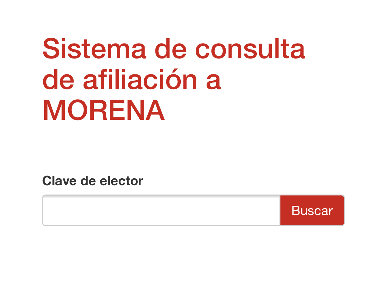 Lanza morena verificador digital de militancia | La Opción de Chihuahua