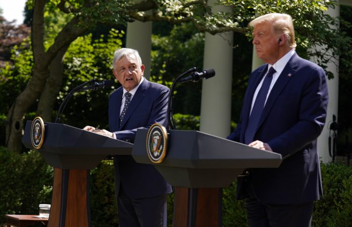 Declaración conjunta sobre t-mec de Amlo y Trump