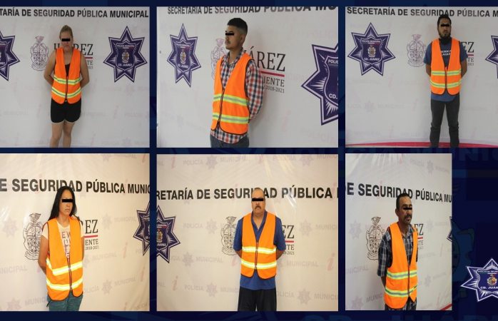 Arrestaron a seis por violencia familiar en hechos distintos