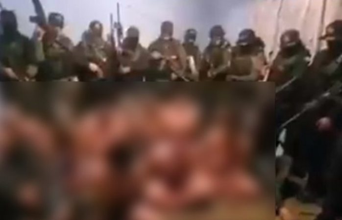 Circula vídeo de interrogatorio a supuestos sicarios del cjng