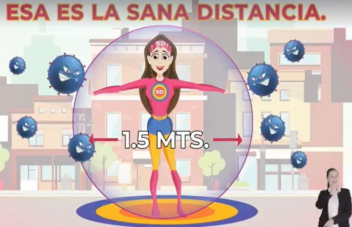 Toma popularidad vídeo de prevención del covid-19: susana distancia