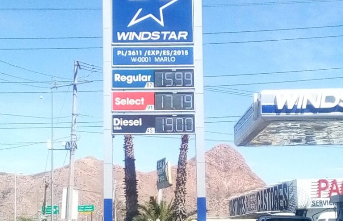 Baja hasta $15.99 gasolina en windstar aquí