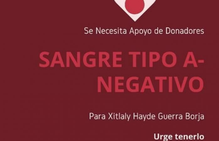 Solicitan Donadores De Sangre A Negativo | La Opción De Chihuahua