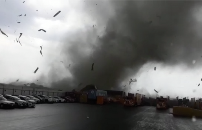 Deja tornado en monterrey cuantiosos daños