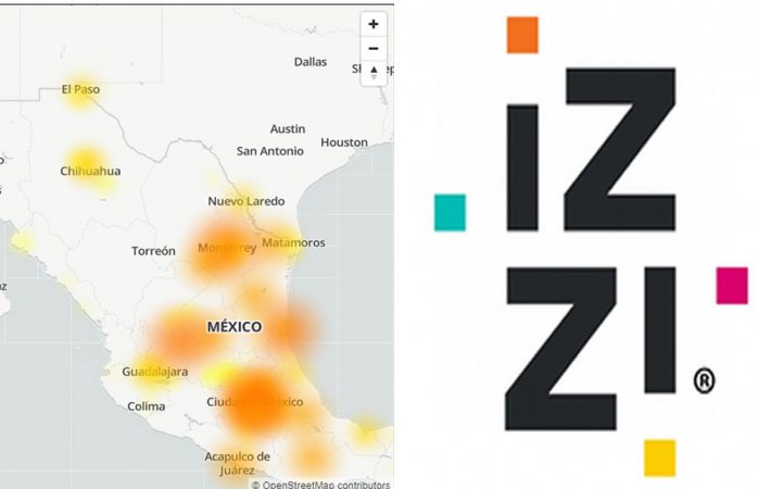 No eres tú, está fallando izzi en todo México