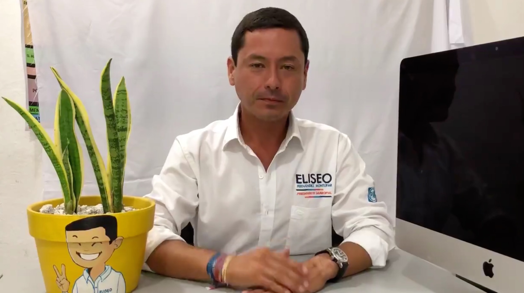 Eliseo Fernández Montúfar, alcalde de Campeche