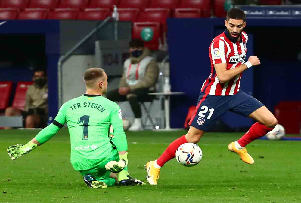 Atlético lidera la tabla