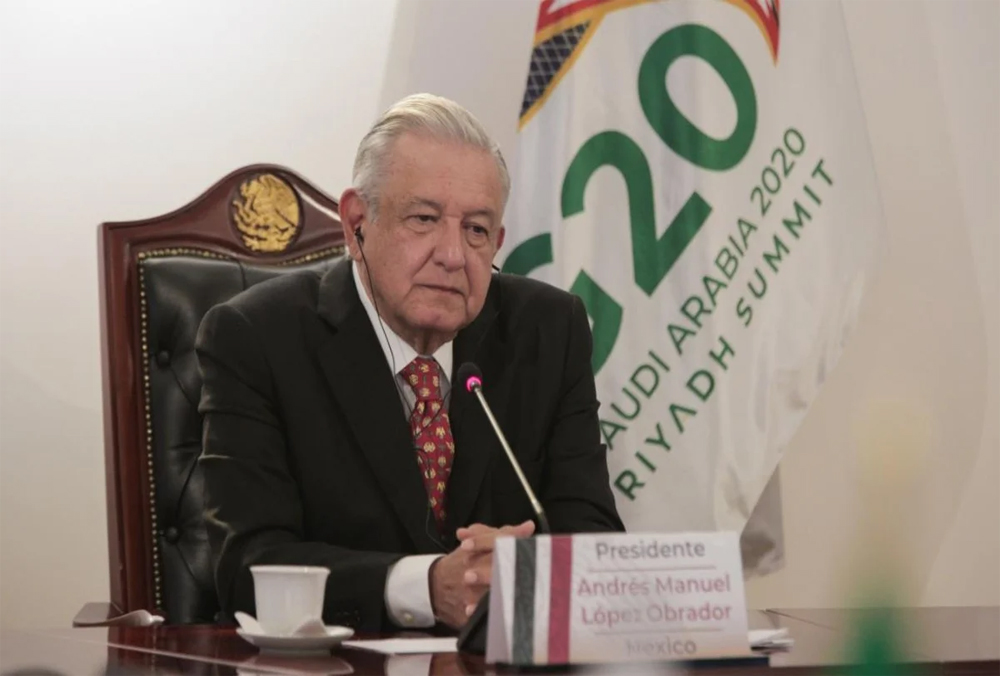 AMLO en cumbre G20