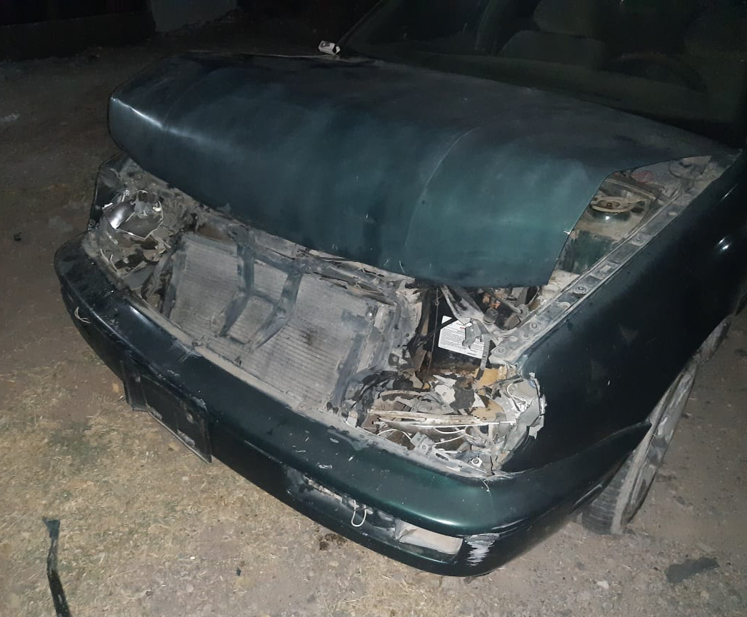 Conductor no guardó la distancia de seguridad