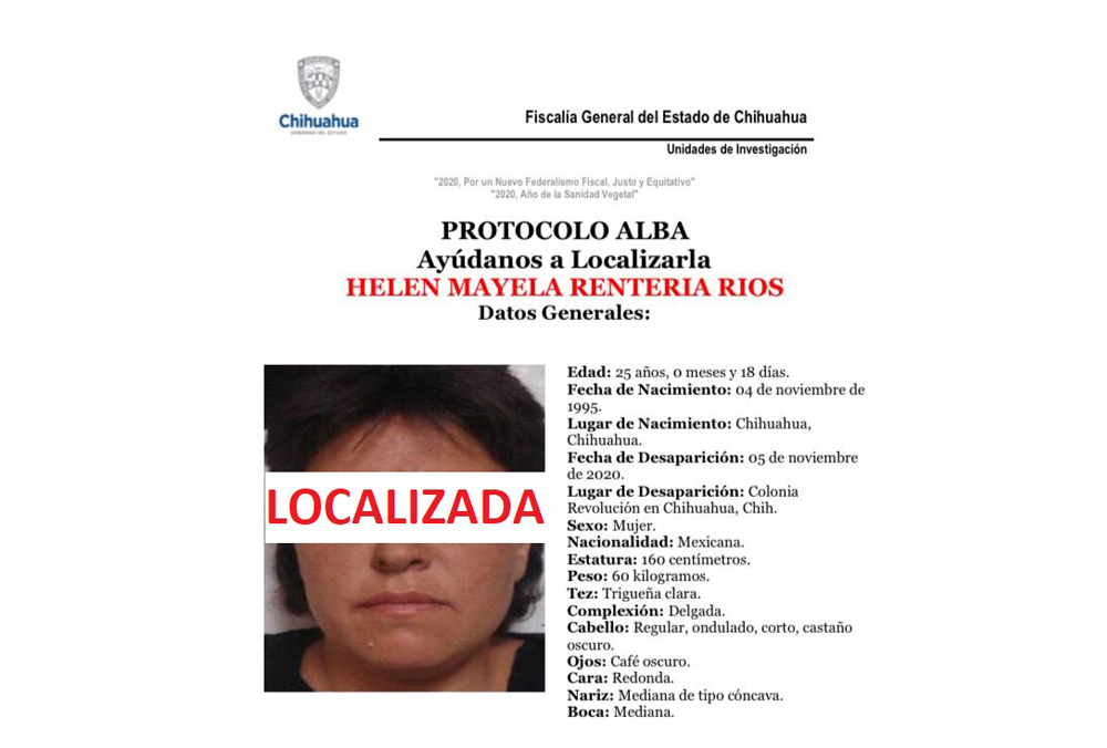 Localizan a mujer desaparecida