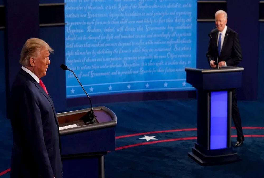 En vivo segundo debate presidencial entre trump y biden La Opción de