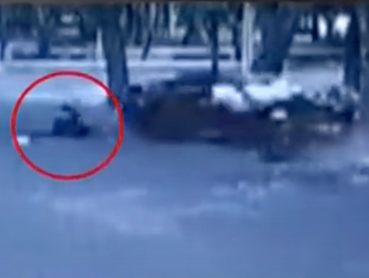 Imágenes del incidente