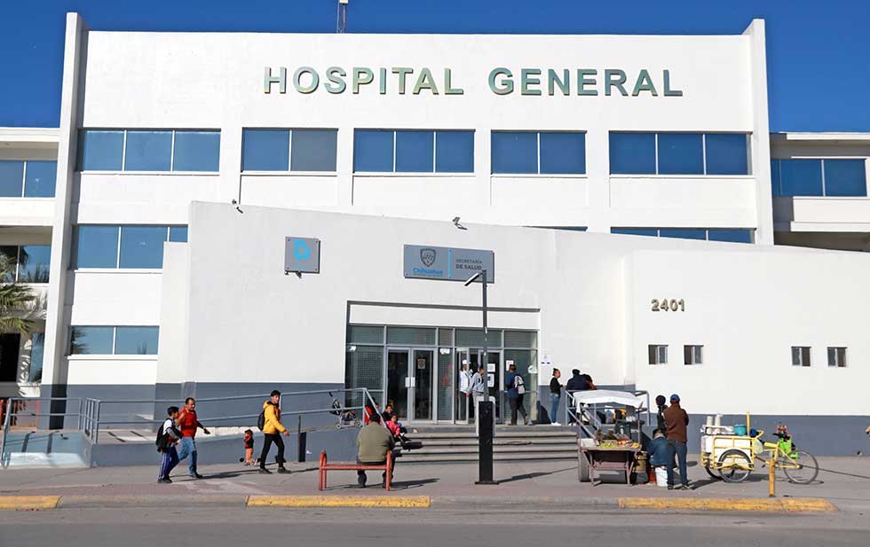 Entre ellos el Hospital General de Ciudad Juárez