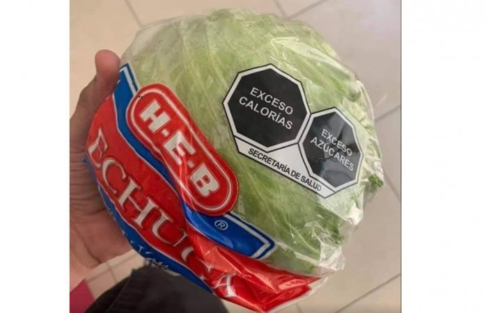 Causa sensación lechuga empaquetada con ¡exceso de calorías!